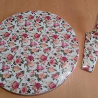 Piatto in porcellana Crown Chester