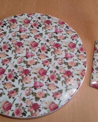 Piatto in porcellana Crown Chester