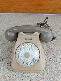 telefono bi grigio a rotella SIP 04.1968 mod.S62