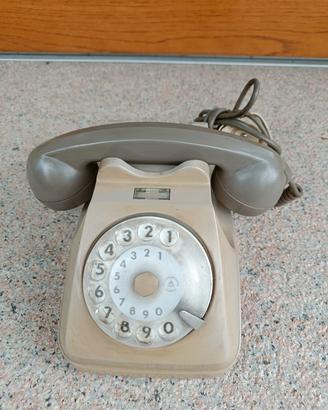telefono bi grigio a rotella SIP 04.1968 mod.S62