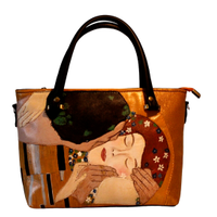 Borsa vera pelle KLIMT artigianale Nuova