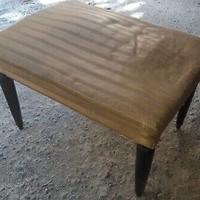 Antico Sgabello L53x40px33+7h. Vintage