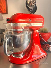 KitchenAid Artisan 5KSM150 rossa + affettaverdure