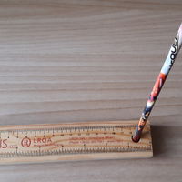 Portamatite da scrivania in legno