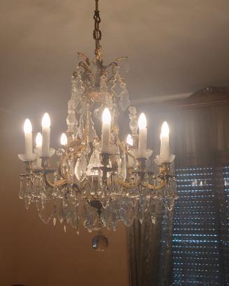 Lampadari vintage in cristallo – stile classico