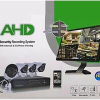 Kit dvr ahd + 4 telecamere videosorveglianza ahd i