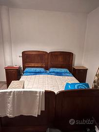 Letto matrimoniale arte deco/liberty