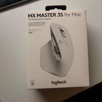 Logitech MX Master 3S Mac (Pale Grey) + Scatola