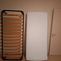 Rete con doghe in legno per letto singolo NUOVO