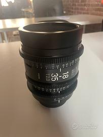 Sigma cine 18-35mm T2 canon EF