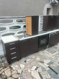 cucina lineare completa 