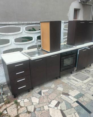 cucina lineare completa 