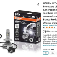 OSRAM LEDriving HL - Proiettore LED H4