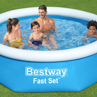 Piscina Bestway Fast Set 2.44m x 66xm con Pompa