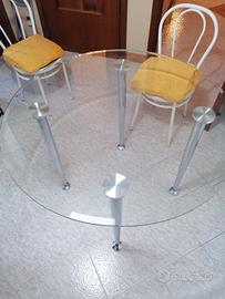 Tavolo in cristallo
