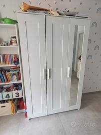 Armadio Ikea Brimnes bianco