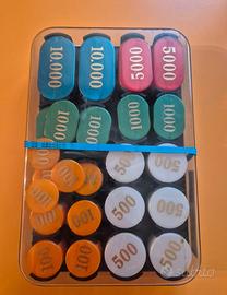 Gettoni-fiches da gioco Didatto 