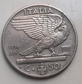 50 centesimi 1936 RARA