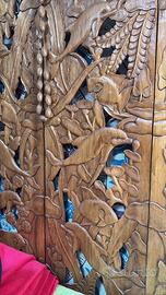 Splendido paravento / separé in legno