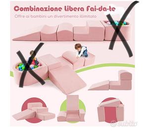 gioco cuscini per bambini 