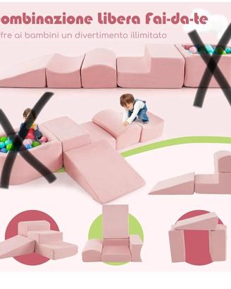 gioco cuscini per bambini 