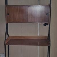 Libreria scrivania svedese mid century anni 60