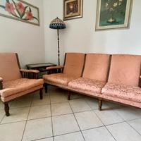 Divano e poltrona vintage