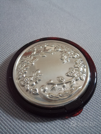 Specchio tascabile in argento 925