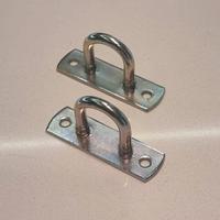 2 Golfari piastra zincati 65x20x2 mm – fissaggi 