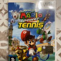 Gioco per Wii Mario power tennis.