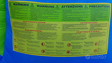 Scivolo acquatico gonfiabile