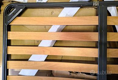 Rete a doghe matrimoniale 160x190 made in Italy