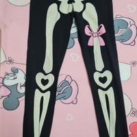 Leggings scheletro Benetton 8-9 anni 