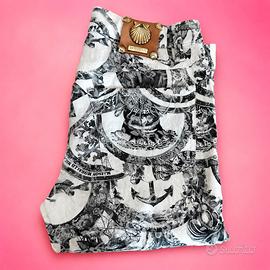 Pantaloni FRANKIE MORELLO donna fantasia luxury S