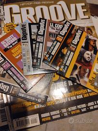 rivista groove  n. da 8 a 15 con vari cd