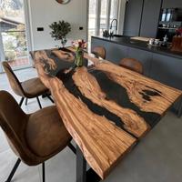 🌿 Tavoli personalizzati in legno e resina 