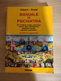 manuale di psichiatria Gilberti  Rossi