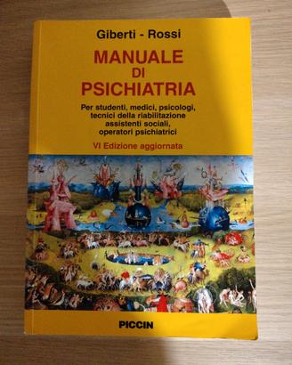 manuale di psichiatria Gilberti  Rossi
