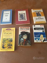 Letteratura italiana primo 1900 2 titoli a scelta