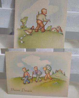 Lotto cartoline 2 pezzi