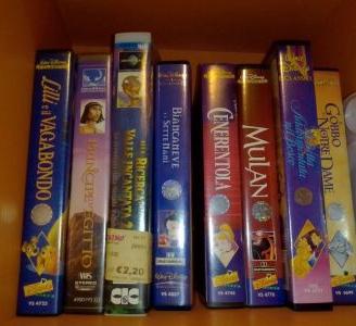 VHS CARTONI ANIMATI PER BAMBINI