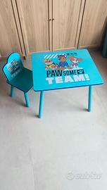 Tavolino paw patrol 