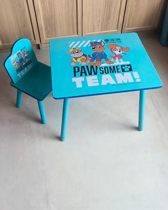 Tavolino paw patrol 