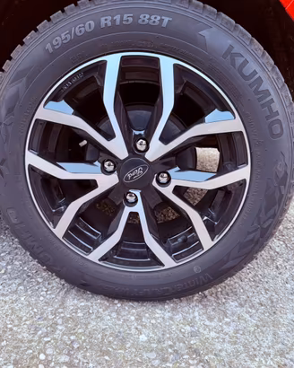 4 Cerchi in lega Da 15 Per Ford Fiesta