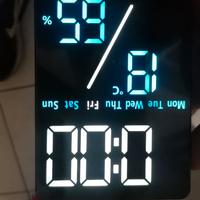 Orologio sveglia digitale