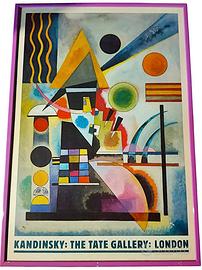 Kandinsky Poster Tate Gallery anni 80