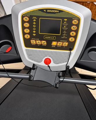 Tapis roulant elettrico Diadora Audio 3.8