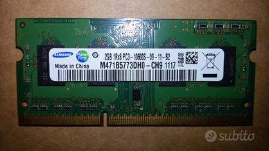 Ram 2 Gb Dimm pc3