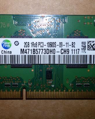 Ram 2 Gb Dimm pc3