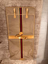 Porta abiti Gucci vintage originale con etichetta